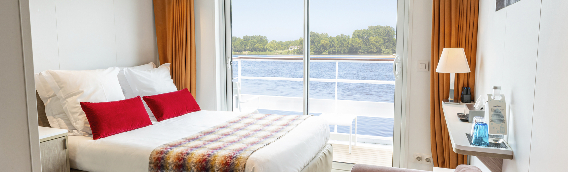 MS Loire Princesse, 2-Bettkabine, Oberdeck - ©CroisiEurope