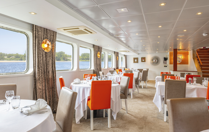 MS Loire Princesse, Restaurant - ©CroisiEurope