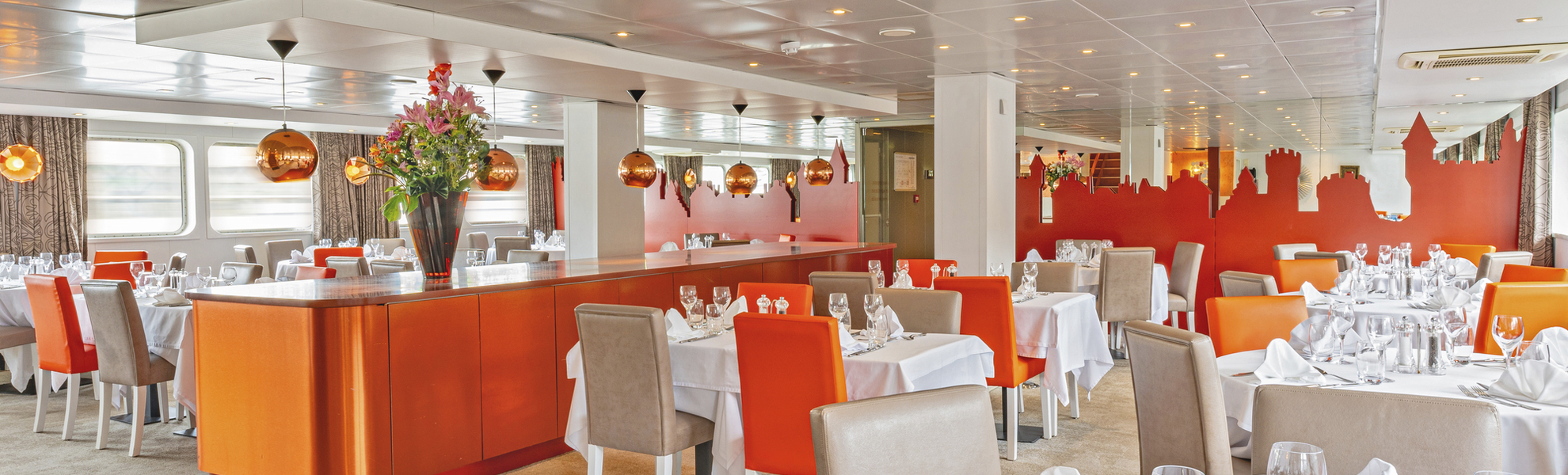MS Loire Princesse, Restaurant - ©CroisiEurope