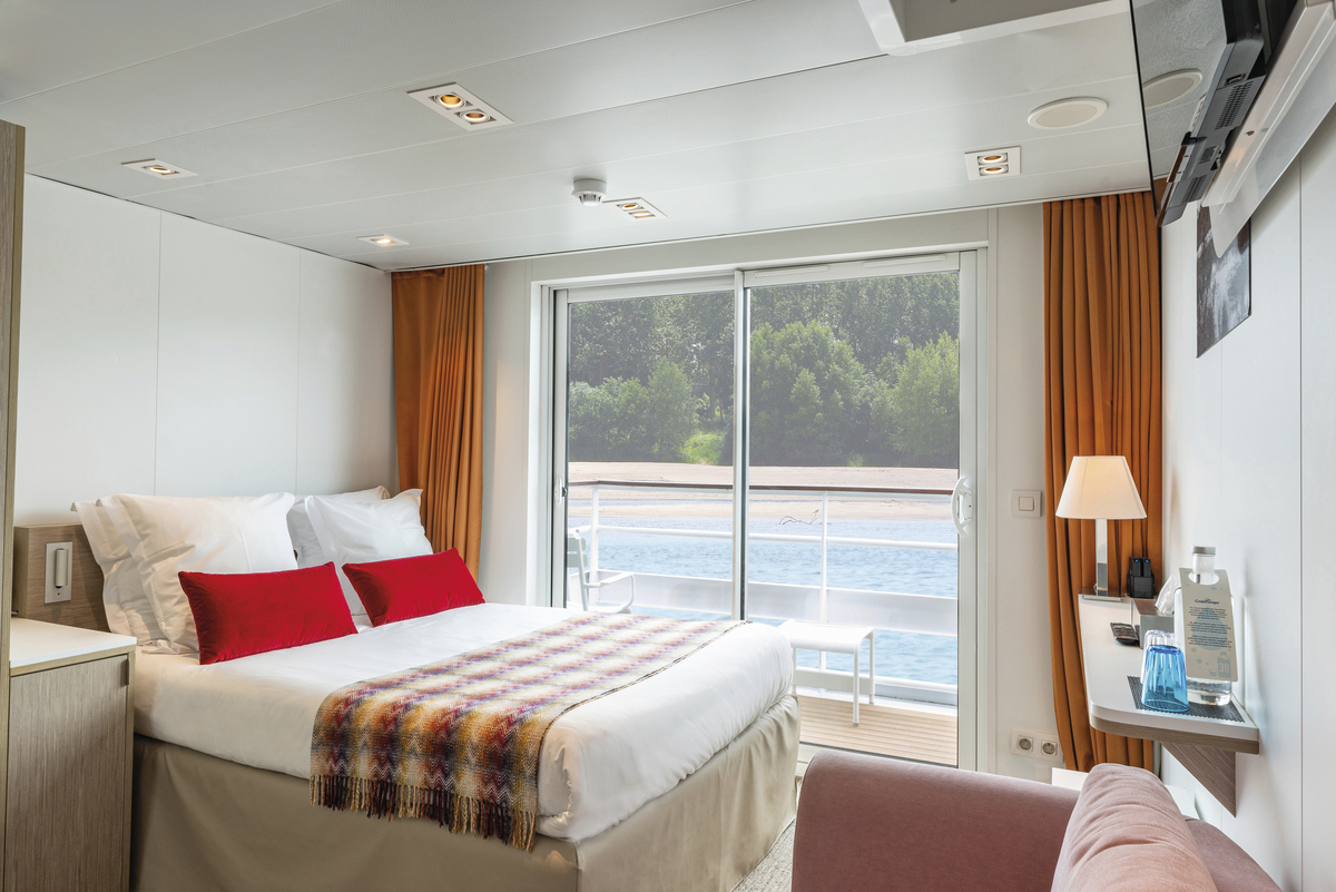 MS Loire Princesse, Oberdeck-Kabine - ©CroisiEurope
