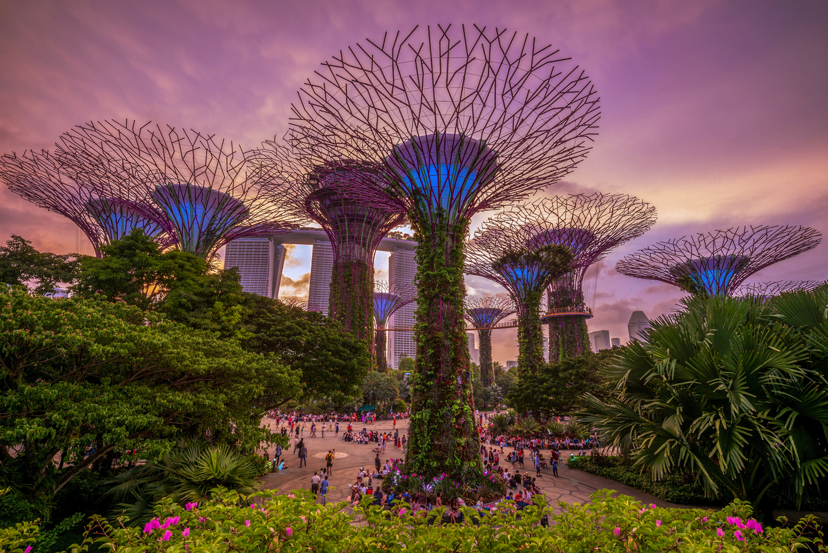 Gardens by the Bay in Singapur - © Richie Chan - stock.adobe.com