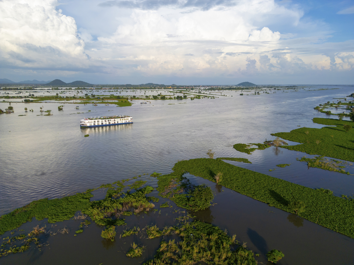 RV Mekong Discovery sur le lac Tonlé Sap
