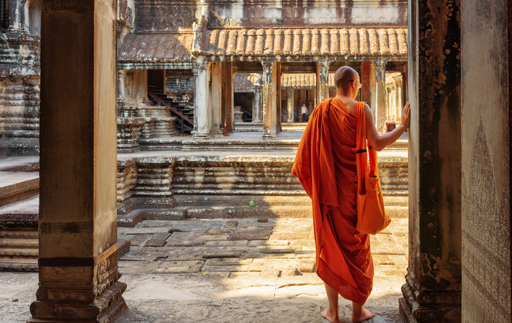 Moine bouddhiste, Siem Reap - ©efired - stock.adobe.com