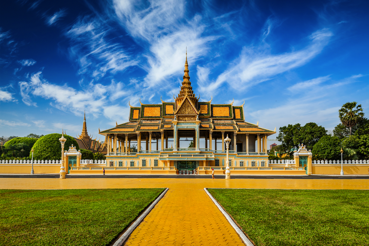 Complexe du Palais royal de Phnom Penh - ©Dmitry Rukhlenko - stock.adobe.com