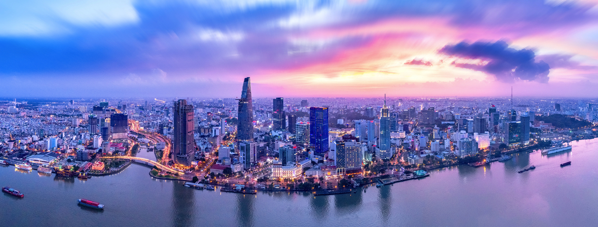 Vue aérienne de Hô Chi Minh-Ville - © Hien Phung - stock.adobe.com